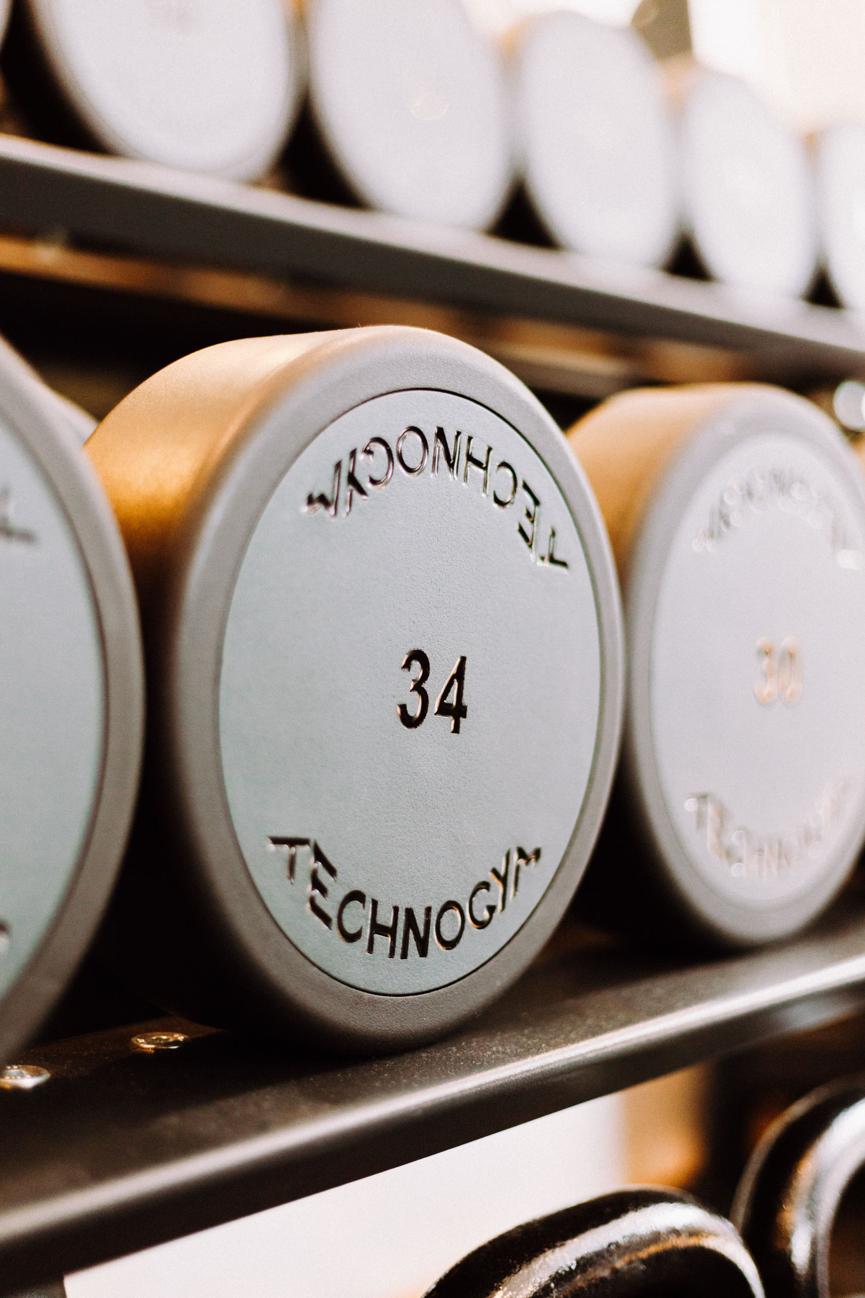 Detailaufnahme Hanteln